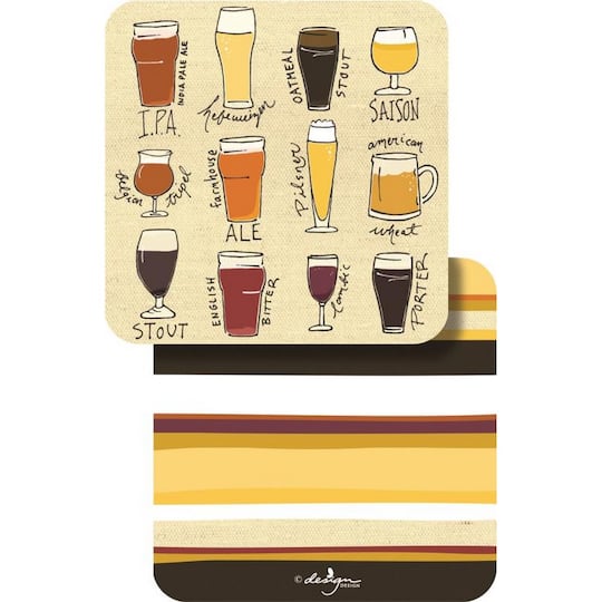 JAM Paper Choose Your Brew Coasters, 60ct.